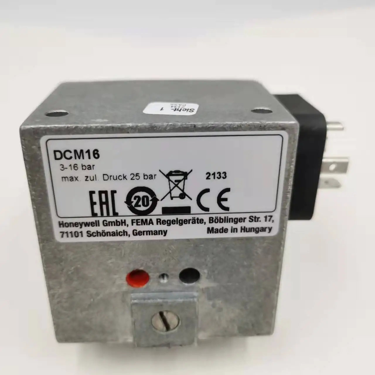 Преобразователь давления FEMA DCM16 преобразователь для от Honeywell