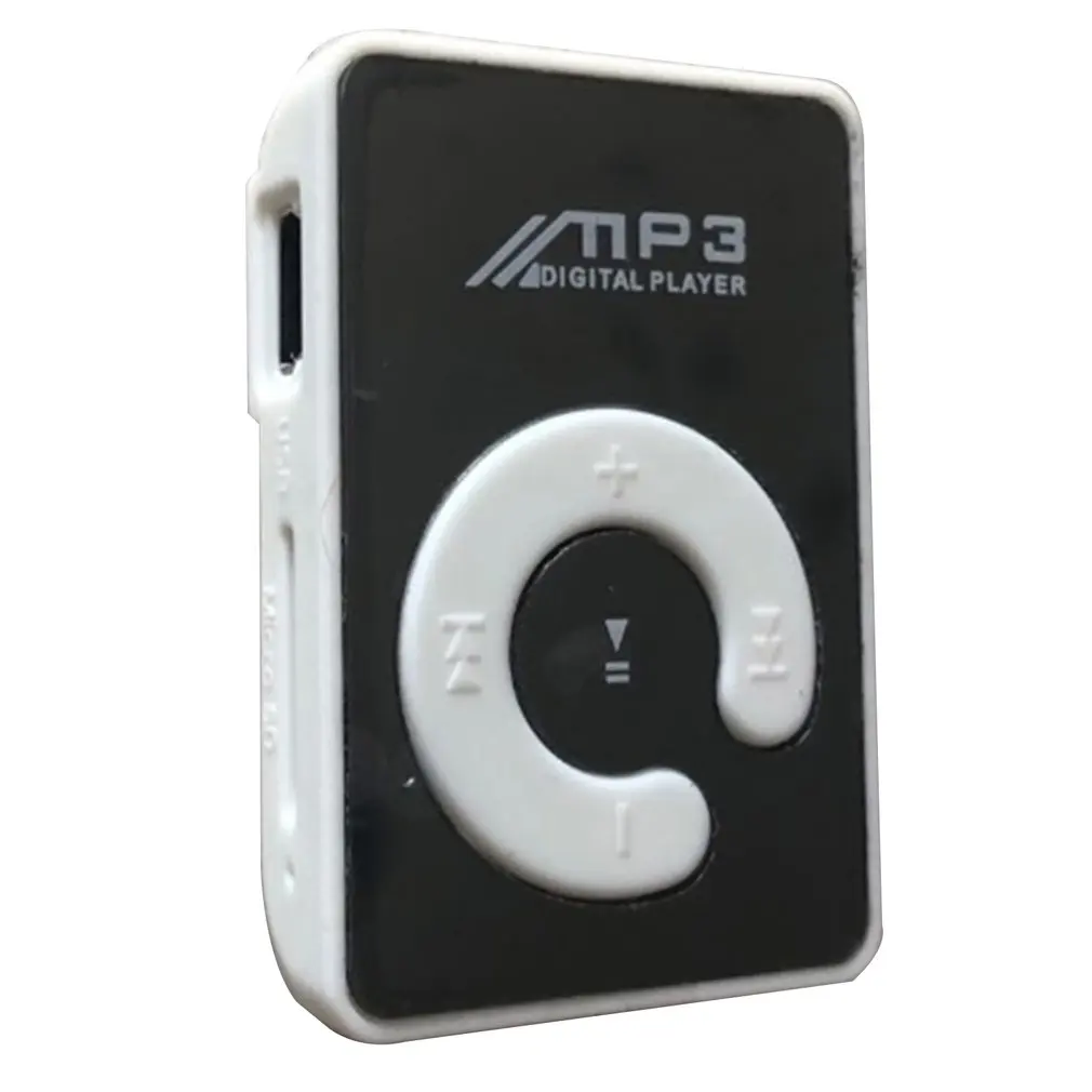 Portable MP3 Player Mini Mirror Clip MP3 Player Music Media Support Micro SD TF Card Fashion Hifi MP3 for Outdoor Sports images - 6