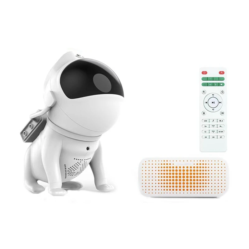 

Star Projector Galaxy Night Light Space Dog LED Lamp with Smart Phone APP Remote Control,B