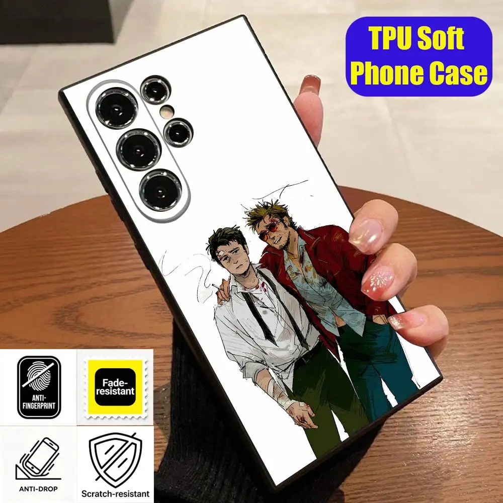 Фото Чехол для телефона F-FIGHT Tyler Durden C-CLUB для Samsung S26, S24, S22, S25, S23, S30, S21, Ultra, Plus, Fe, Lite, силиконовый чехол №2