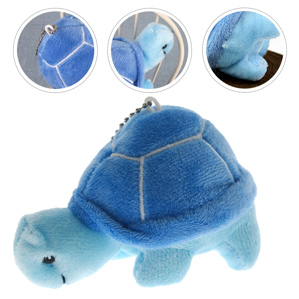 

Animal Turtle Keychain Pendant Adorn Plush Key Ornaments Charms Schoolbag Pendants Keyring