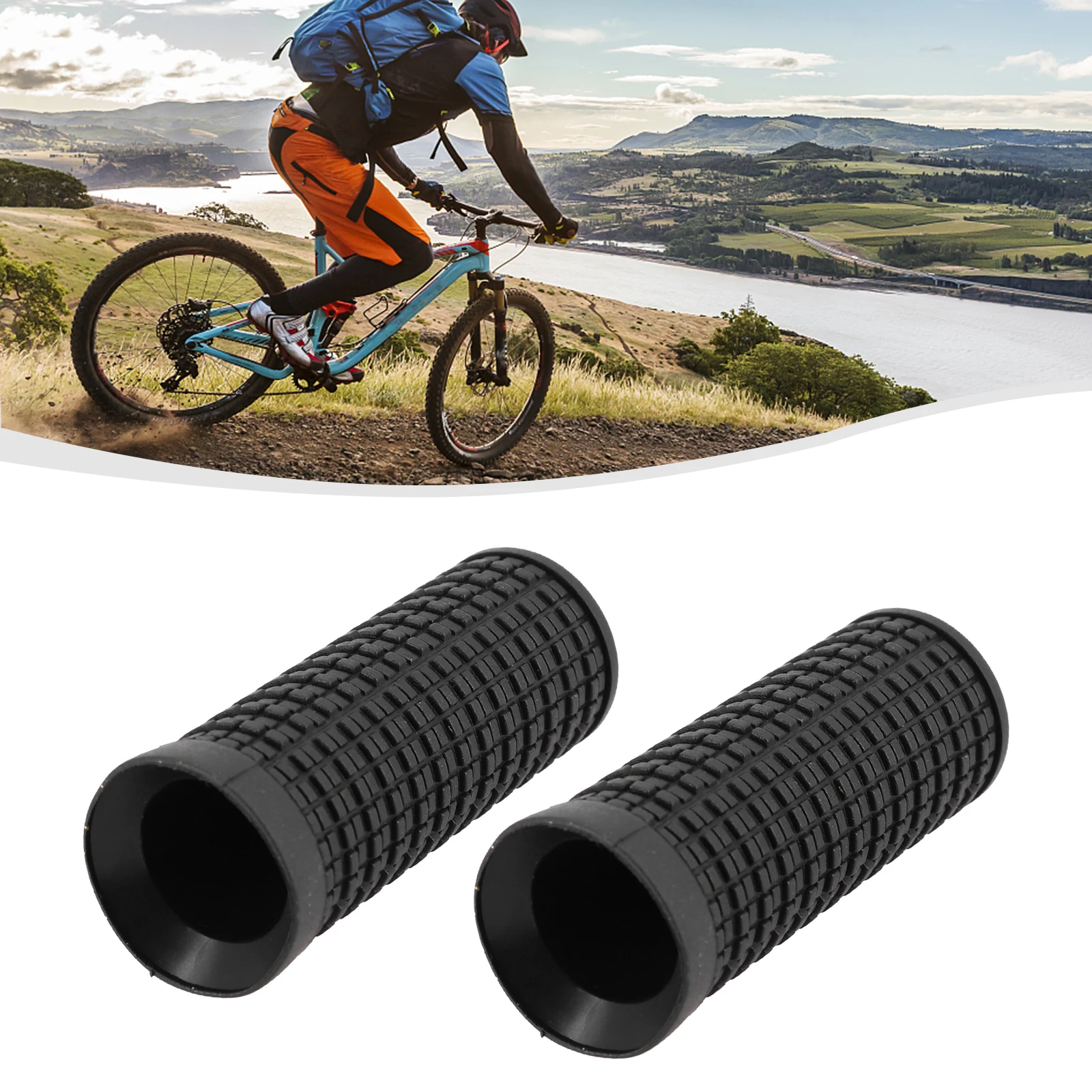 Ручки на руль велосипеда MTB для Shimano SL-RS35 короткая крышка ручка 22 2x75 мм Лидер