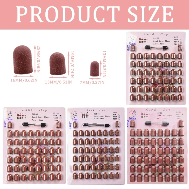 RXJC 80 # 120 Шлифовальные ленты Маникюрные шлифовальные с валом для салонов