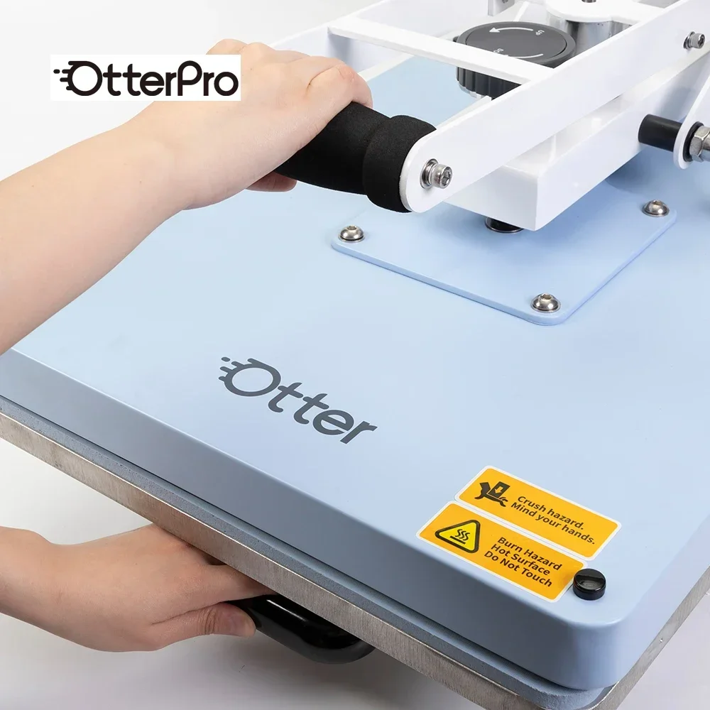 Оптовая продажа OtterPro DTF раскладной термопресс 40*60 см машина для переноса печати