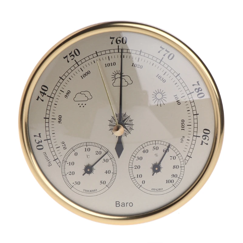 

Three in One Portable Household Temperature Humidity Pressure Barometer