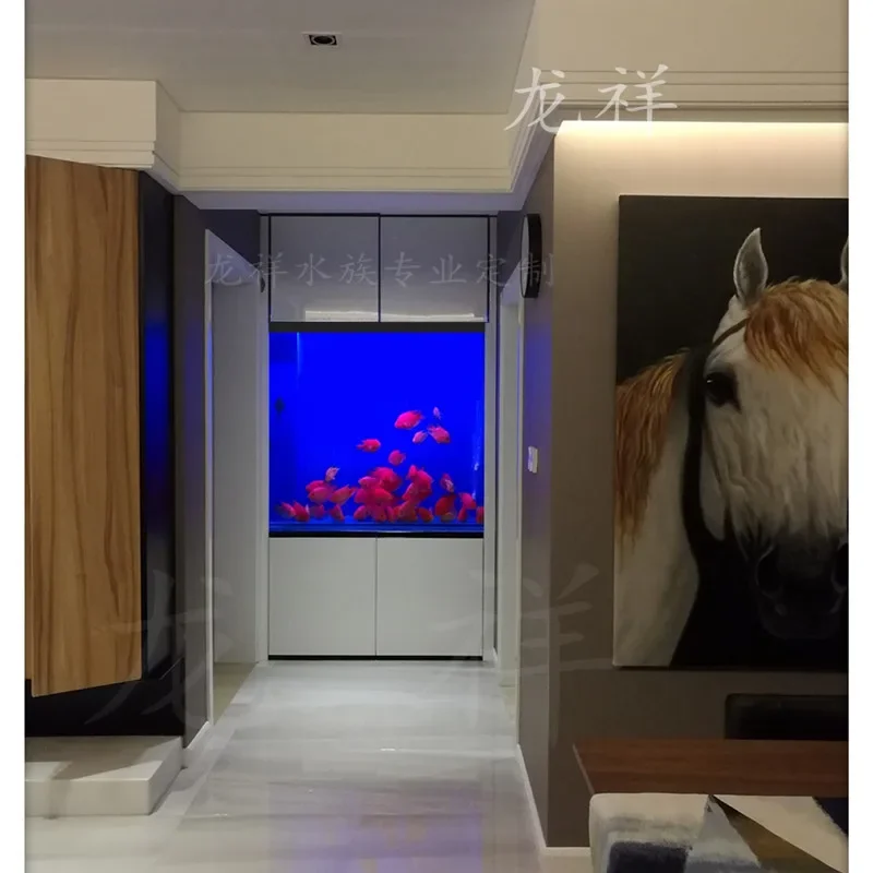 Настенный верхний и нижний шкаф для аквариума боковая смотровая левая правая