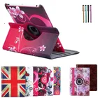 Чехол для iPad 9,7 2018 2017 Air 21, чехол для ipad 56, вращающийся на 360 Градусов Кожаный чехол для ipad 234 ipad mini 1234, чехол, умный чехол + ручка