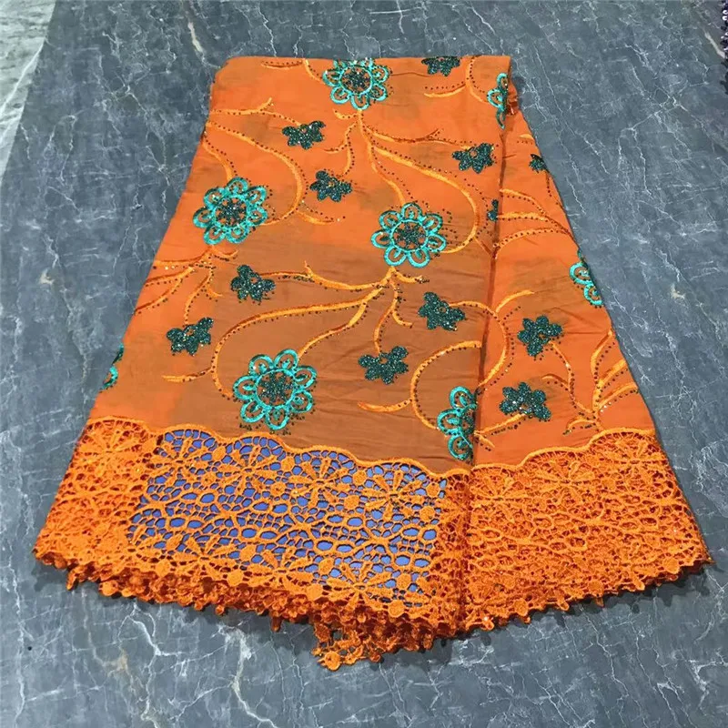 

Швейцарская Кружевная Ткань 5 ярдов, тяжелые бусины с алмазной вышивкой, в африканском стиле, модель 100% хлопковое кружево «швейцарская вуаль», популярный в Дубае стиль PL080705