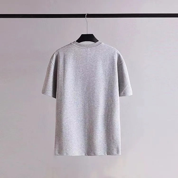 Футболка ADER с круглым вырезом и коротким рукавом для мужчин женщин универсальные