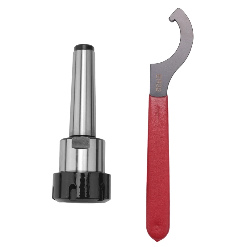 

MT3-ER32 M12x1.75 With ER32 Wrench ER32 Collet Chuck With Morse Taper Spanner Tool For Drilling Milling Machine