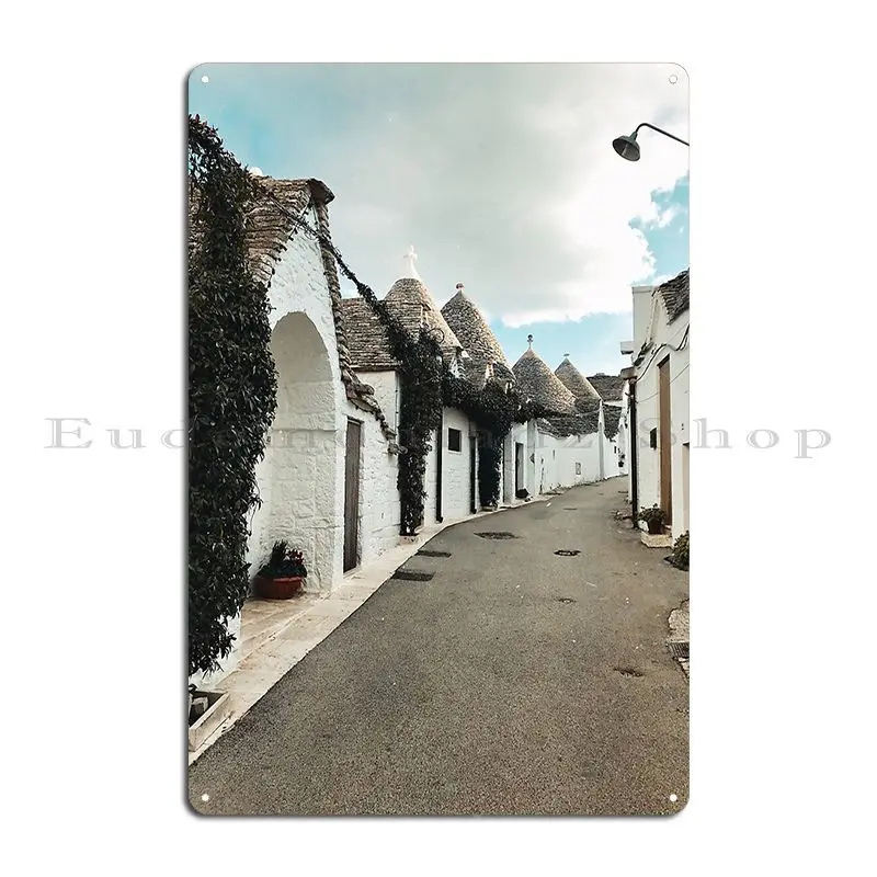 Металлическая табличка Trulli Di