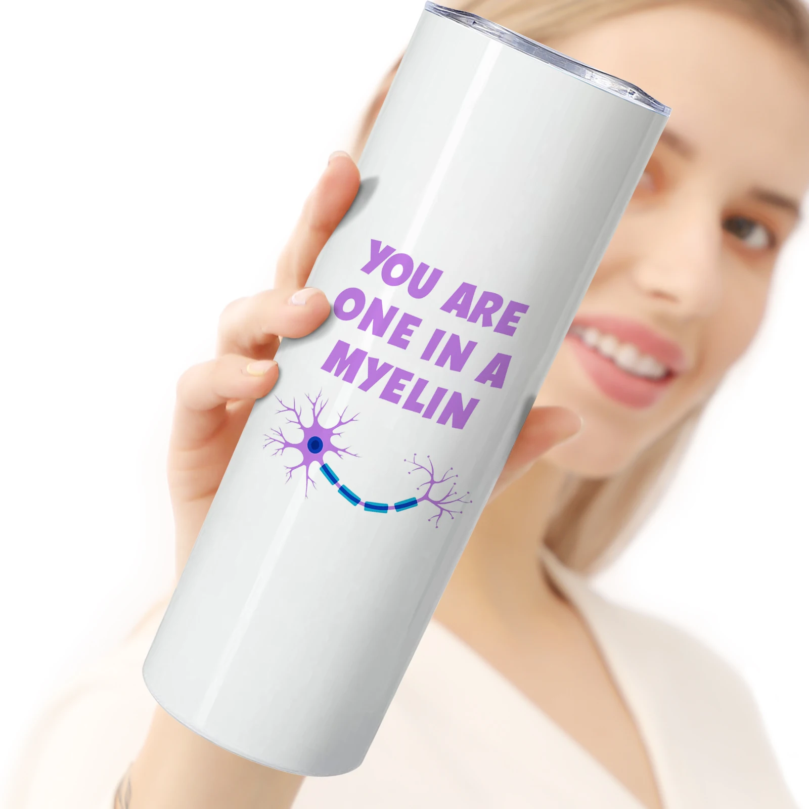 1 шт. Nomkat-неурологический стакан вы один в миелине изолированные тумбы 20 унций из