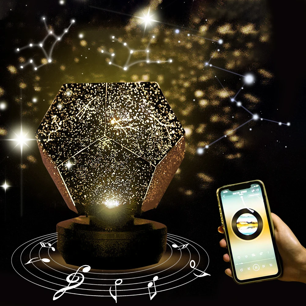 Star Projector Constellation Starry Sky Projector Room Ceiling Galaxy Night Light Children's Birthday Christmas Gift Star Lights