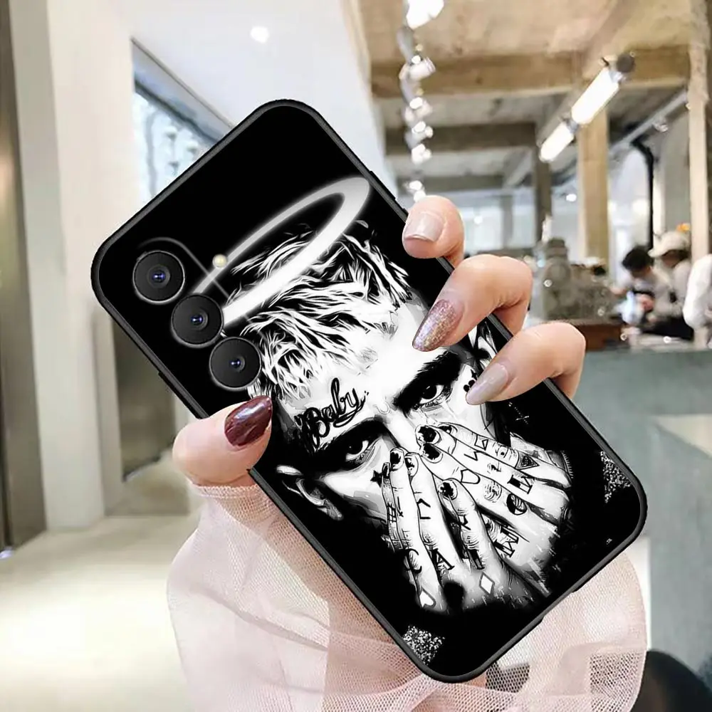 Фото Чехол для телефона Rapper Cry Boy Lil P-Peep для Samsung Galaxy S26 S25 S24 S23 S22 S21 S20 FE Ultra Plus, силиконовый чехол-накладка №3