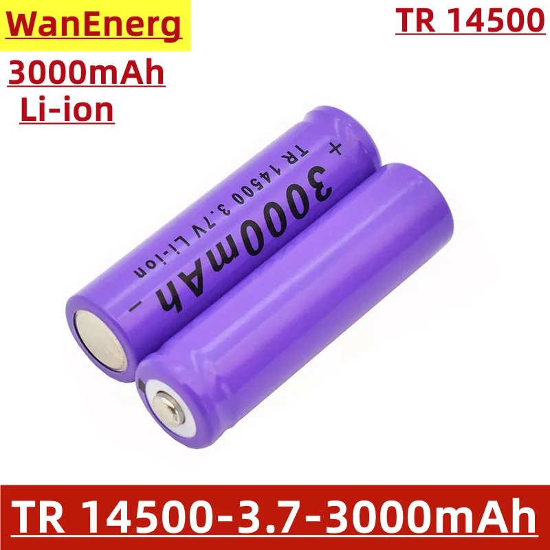 

Литиевый аккумулятор Nieuwste 14500, 3,7 в, 2700 мА · ч, встроенный аккумулятор, классный Аккумулятор для фонарь, светодиодный зажим, игрушки
