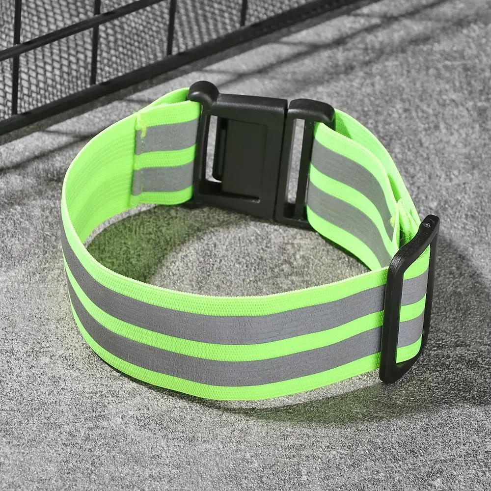 

Tape Bike Safety Alert Pants Hand Leg Reflector Wristband Bicycle Bind Strap Cycling Reflective Strips Warning Armband