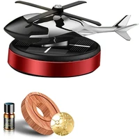 car helicopter air freshener solar power plane fragrance diffuser ornament dashboard perfume decoration dropshipping