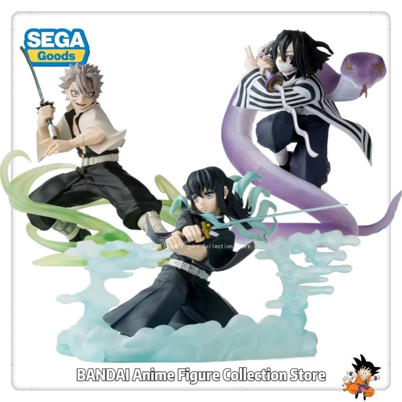 Фото В наличии SEGA Оригинальное аниме «Demon Slayer: Kimetsu No Yaiba» Фигурка Xross Link «Iguro Obanai» — Репетиционное издание Pillar — №1