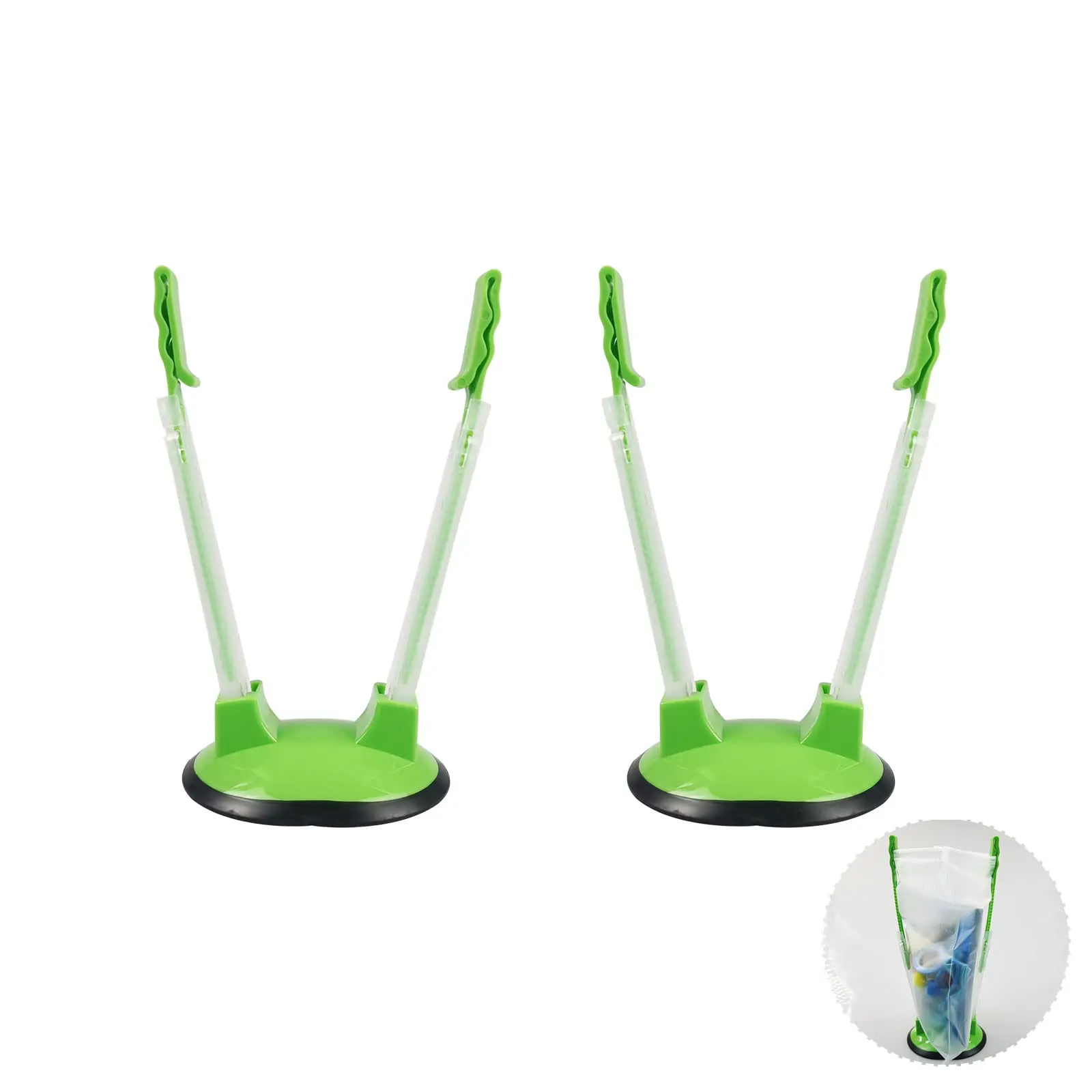 

Ruibo Baggy Rack Holder for Food Prep Bag/Plastic Freezer Bag/Ziplock Bag Holder Stand, Meal Planning/prep Bag Holders