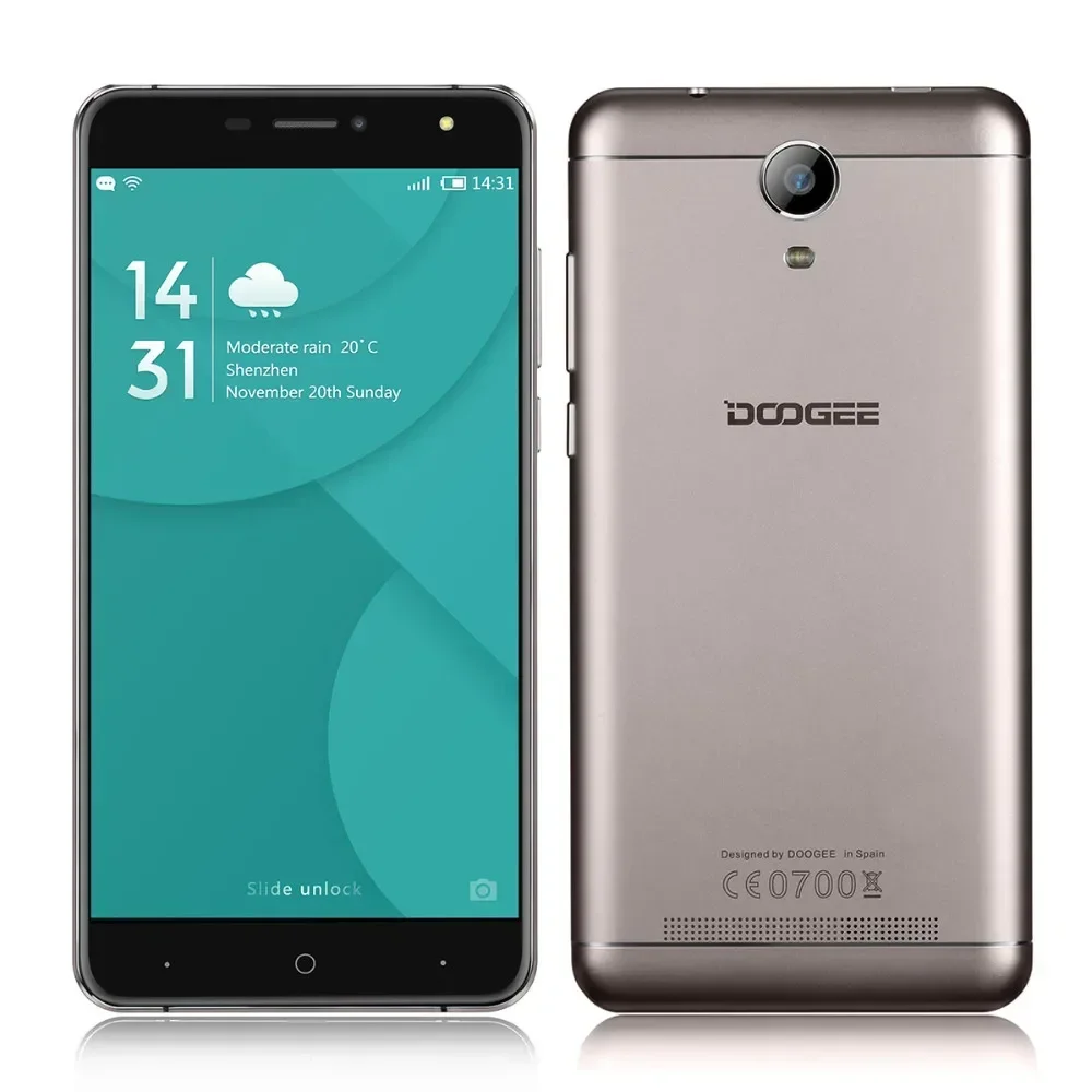 Аккумулятор для телефона Doogee X7/X7 Pro 3700 мАч мобильного X7 6 0 дюймов MTK6737 Quad Core-