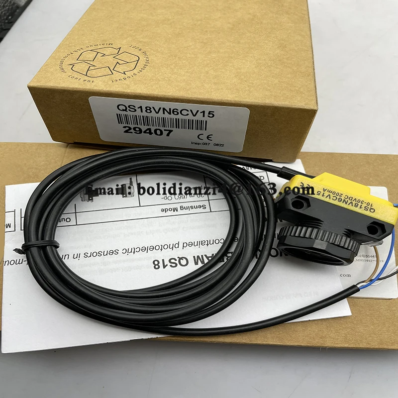 Новый датчик для фотоэлектрического переключателя QS18VN6 QS18VP6 QS18VN6LN QS18VP6FF50 QS18VN6FF50