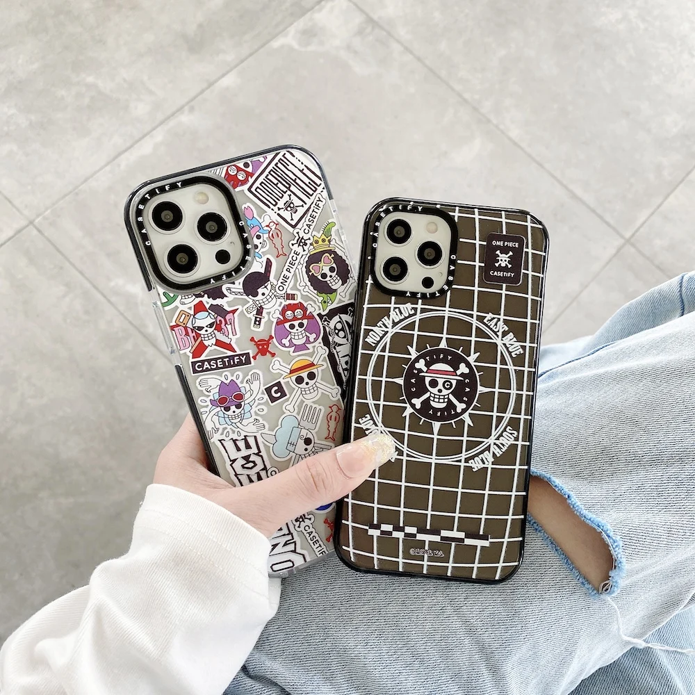 

ONE PIECE Phone Case for IPhone 11 12 Pro MAX 13 Pro 7 8 Plus X XR XS Funda Hot TPU Japan Anime Clear Cover
