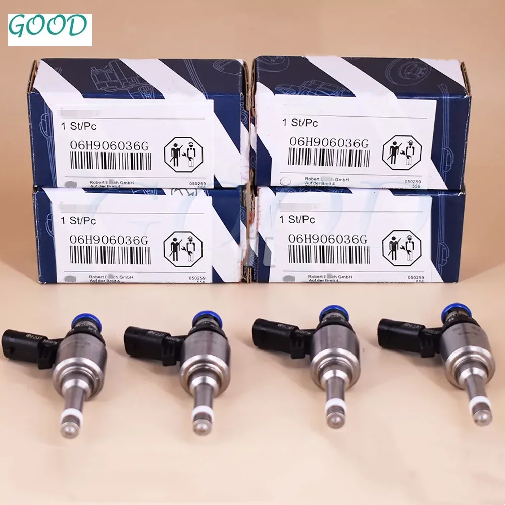 

OEM 06H906036G 4 шт. Стандартный топливный инжектор для Φ GTI Tiguan BOSC-H A3 A4 A5 Q5 TT 2.0TSl