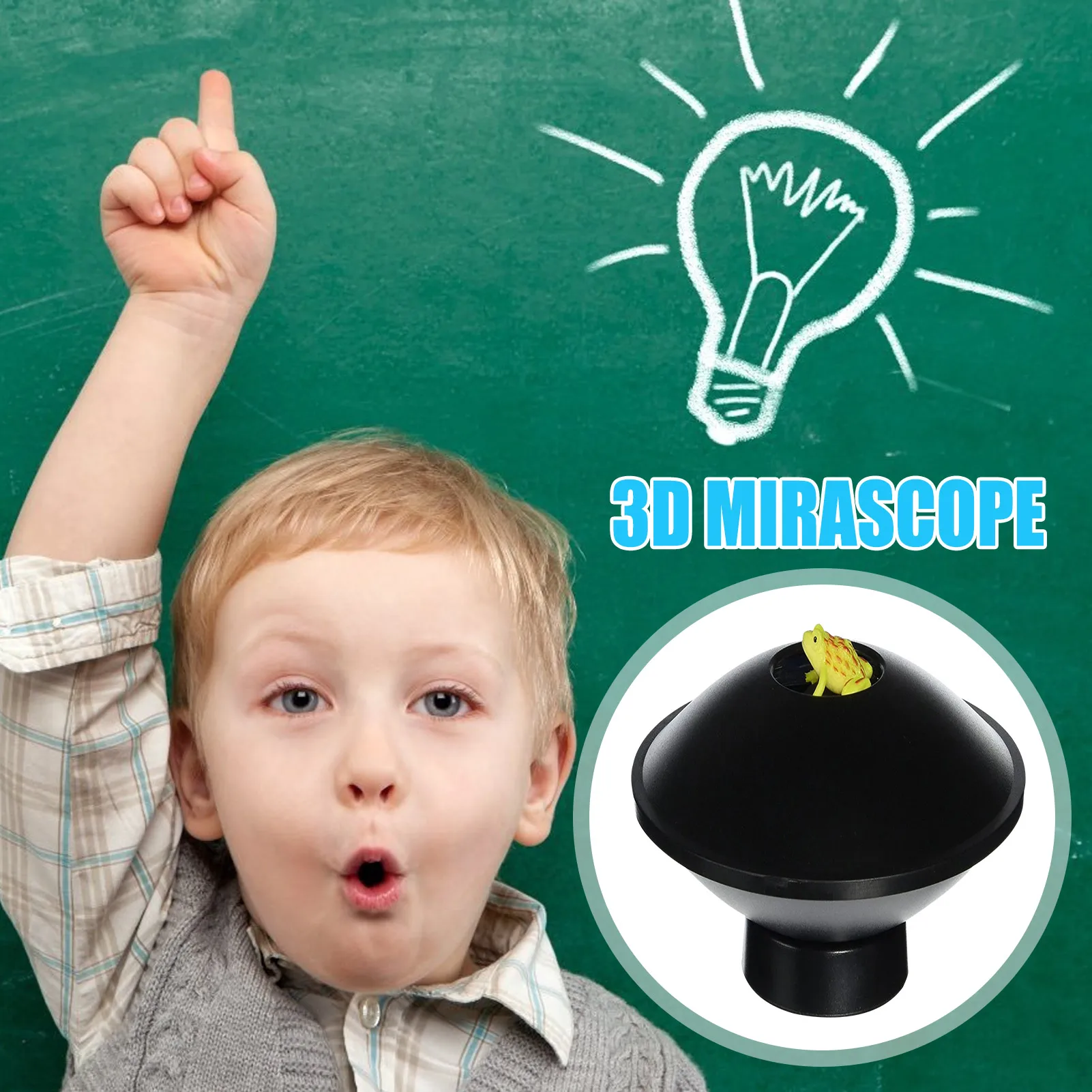 3D Mirascope Иллюзия игрушка голограмма камера Волшебная коробка оптическая проекция