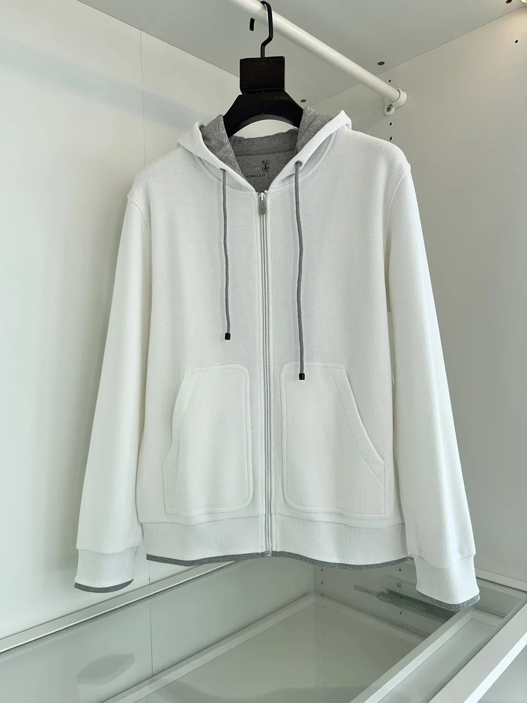 Мужской кардиган с капюшоном цвет в ассортименте