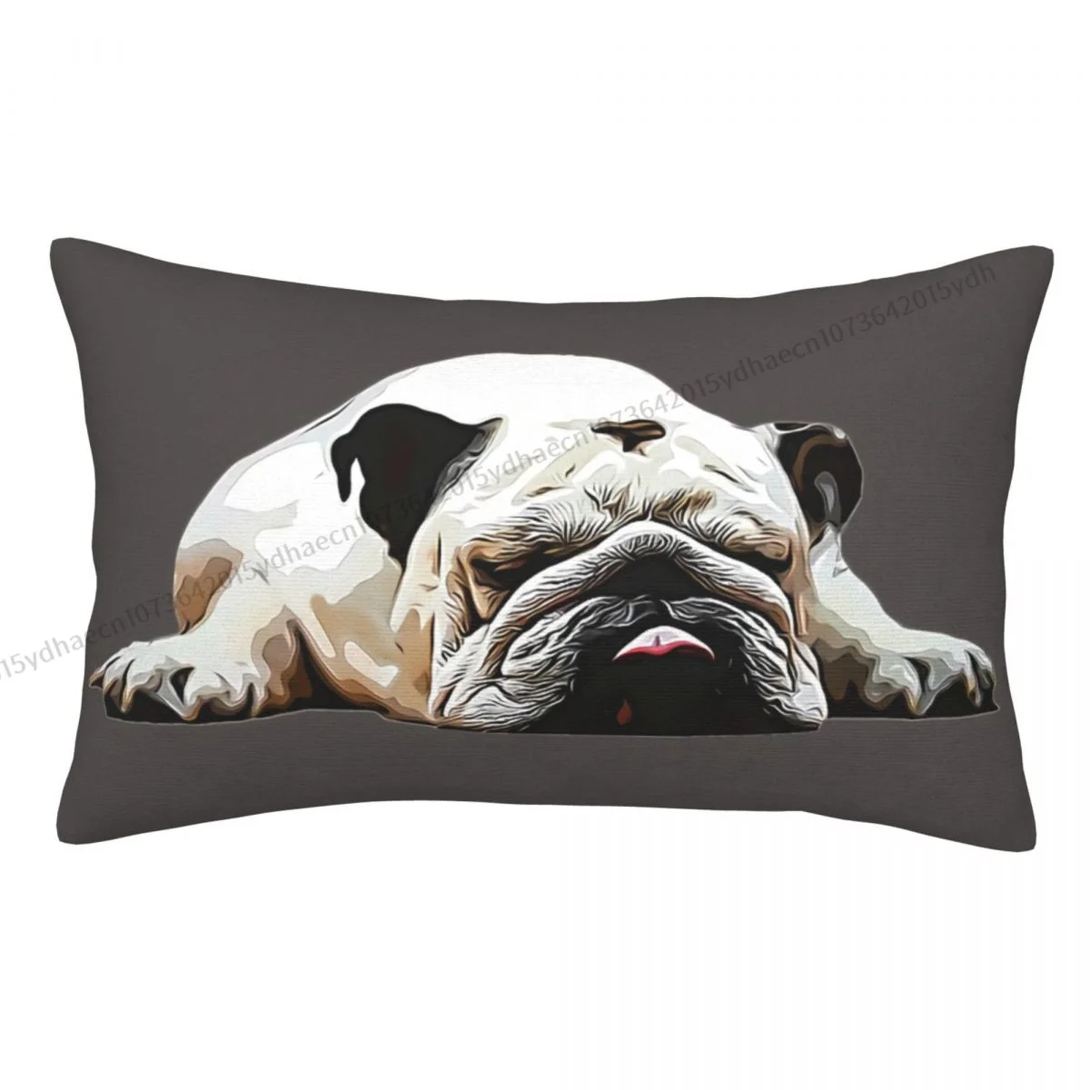 

English Bulldog Cojines Pillowcase Cushion Home Sofa Chair Print Decorative Coussin Pillow Covers