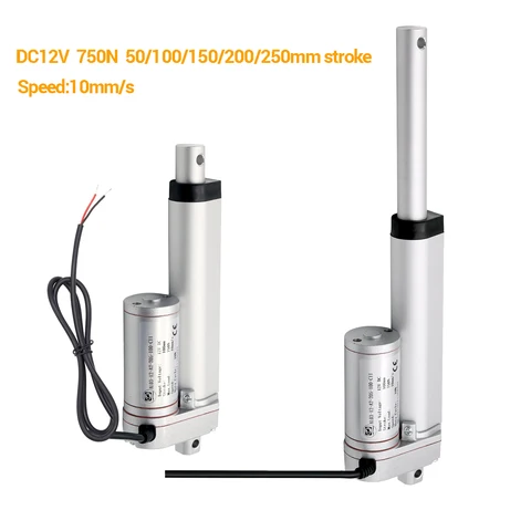 Линейный привод DC 12V 750Н/1500Н