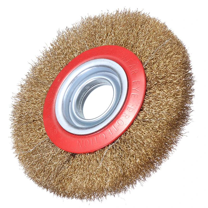 Щетка из нейлона 125мм*22мм (плоская для ушм) yida t767274. Щетка для ушм, 150 мм, м14, "чашка", латунированная витая проволока// matrix. Полимер-абразивной щетки пиранья чаша для ушм. Щетки bosch арт. Щетка плоская витая для ушм 22х125.