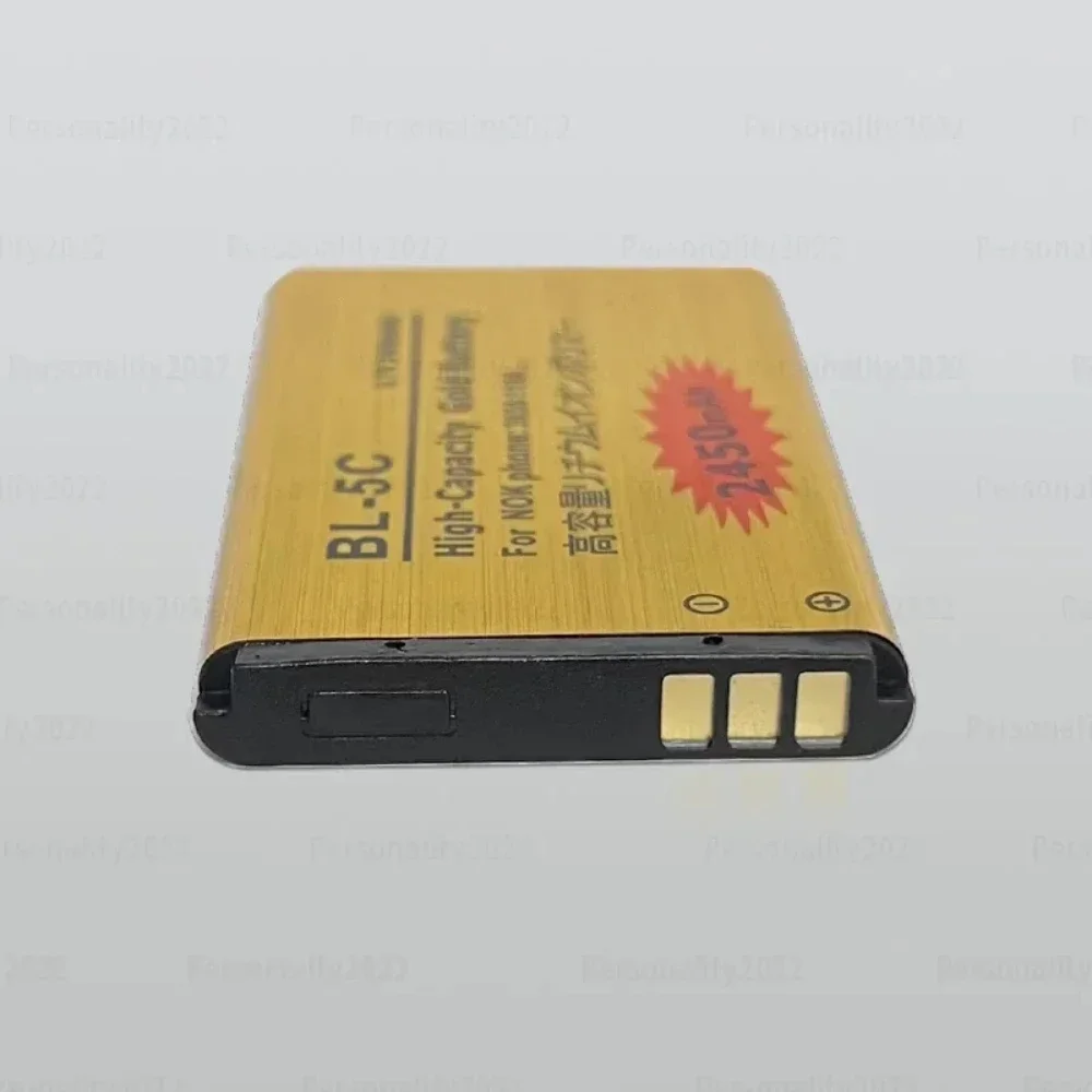 Фото Аккумулятор BL-5C 3.7V BL5C 2450mAh для мобильных телефонов Nokia BL5C 1600, 6230, 2600, 1100, 1110, 1200, 1208, 2700, 3100, 3110, N70 №2