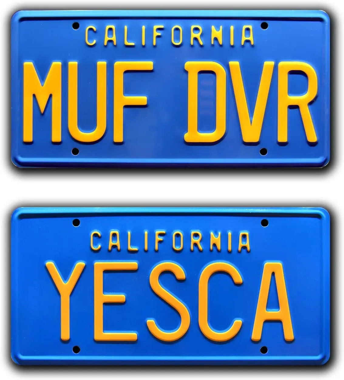 

Celebrity Machines Cheech & Chongs Up in Smoke | Metal Stamped License Plates