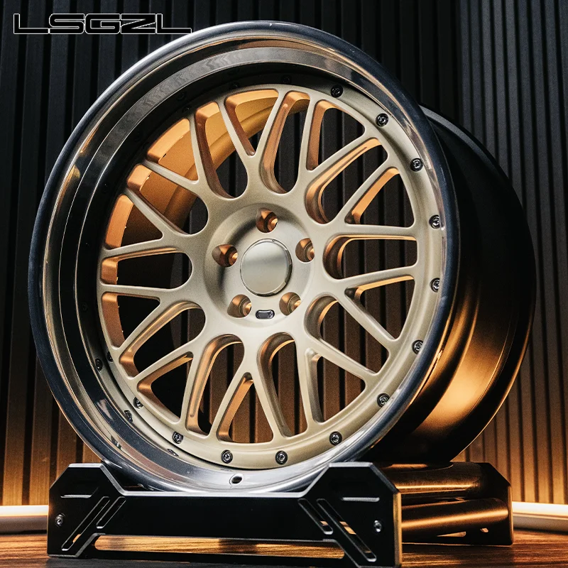 Фото Кованые хромированные диски Deep Dish Sport для автомобилей, 5x114, 5x130, 5x120, 5x127, 18, 19, 20, 21, 22 дюйма, для BMW, GTR, C8, Audi №4
