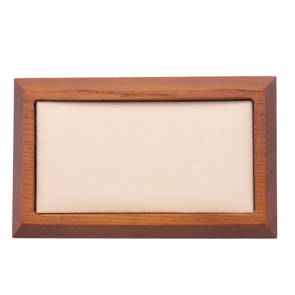 

Solid Wood Bangle Display with Microfiber Jewelry Display Pallet Necklace Storage for Shop Showcase,A