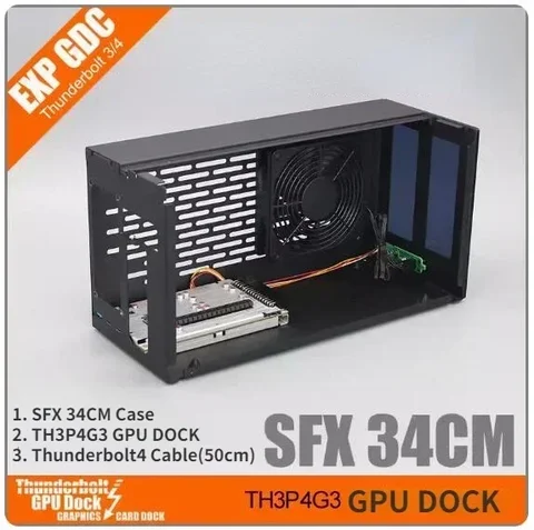 Exp Gdc Thunderbolt Graphics Card Enclosure Zeb Screen Graphics