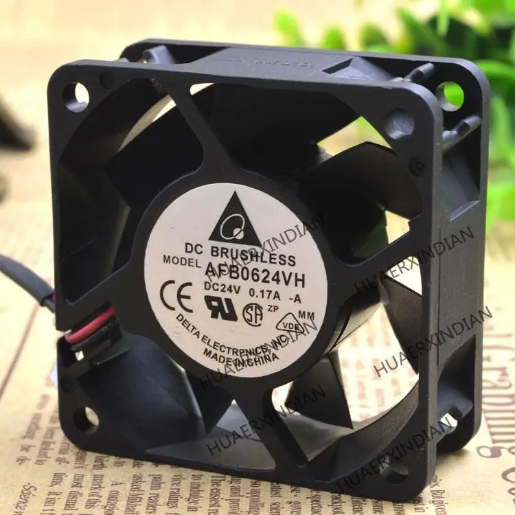 Новый комплект охлаждающих вентиляторов AFB0624VH 6025/ DC 24V 0.17A