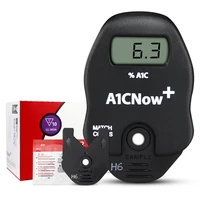 pts diagnostics hba1c now system professional diabetes home test kit blood glucose monitor hemoglobin tester 10 strips