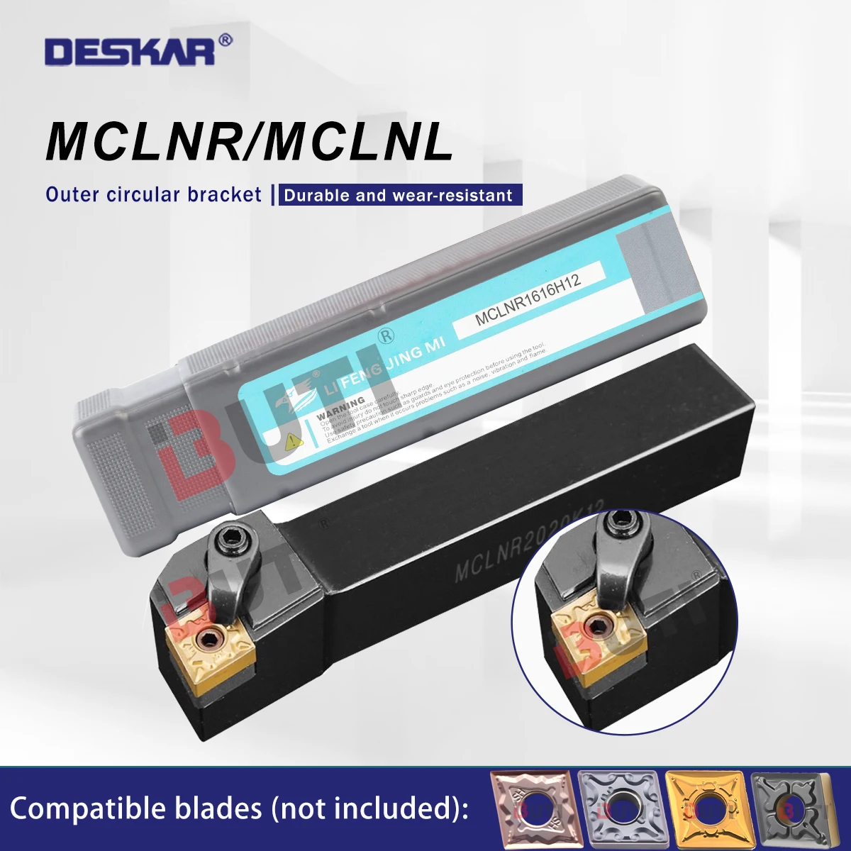 

MCLNR/L1616H12 MCLNR202K12 MCLNR2525M12 DESCAR 100% оригинал Внешний токарный держатель инструментов Токарные станки с ЧПУ Инструменты для обработки кронштейнов