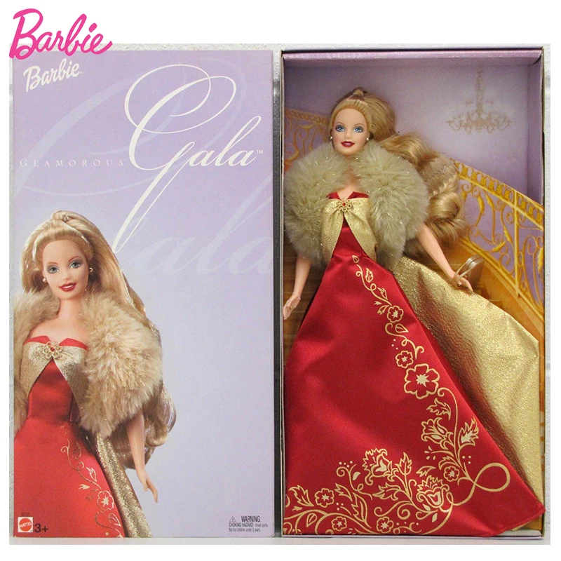 

Оригинальная кукла Барби блонд гламурный торжество 2003 эксклюзивная очаровательвечерние Вечеринка элегантное вечернее платье Игрушки для девочек набор для коллекционеров