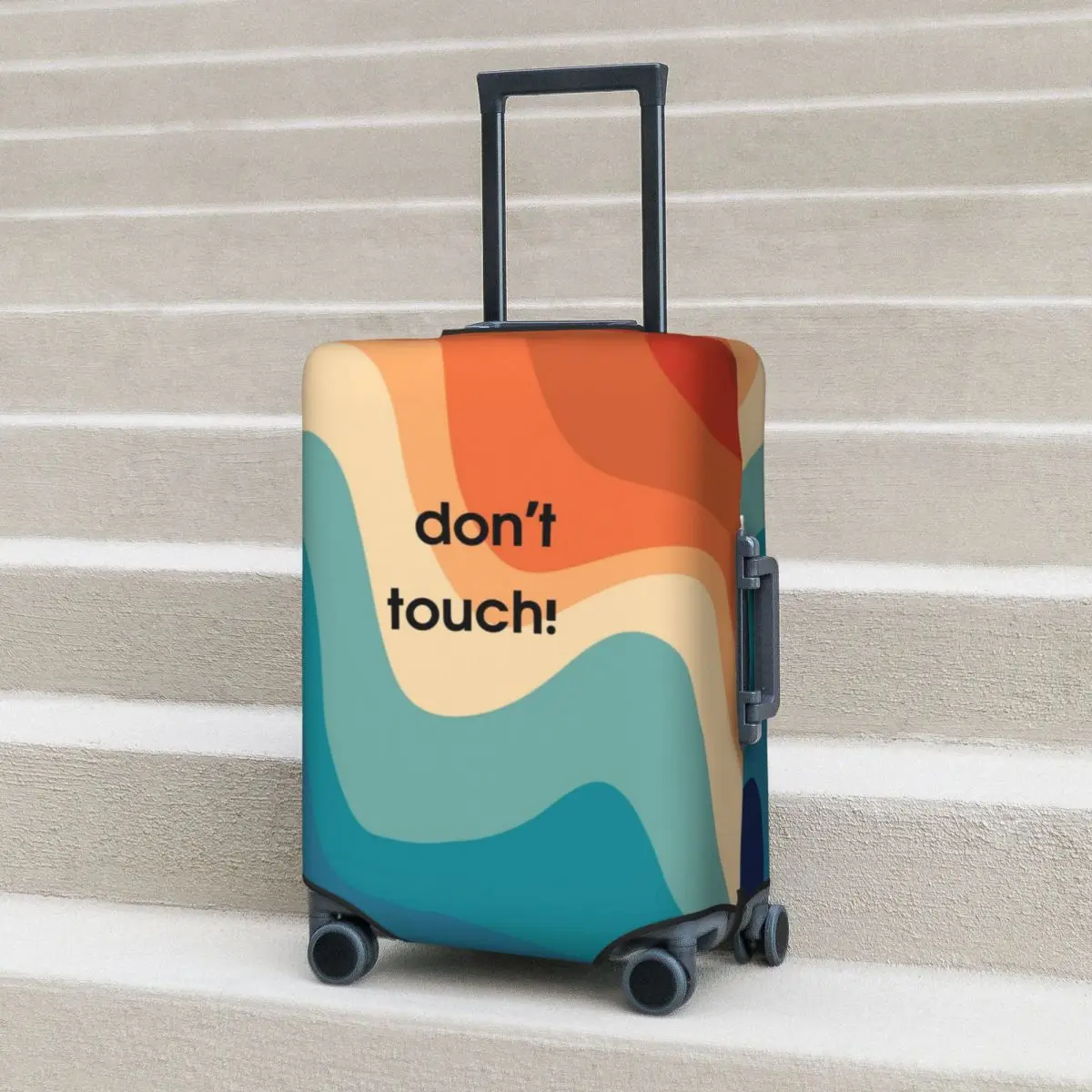 

Чехол для чемодана с забавными надписями, радужная забавная защита для путешествий, товары для багажа, полет