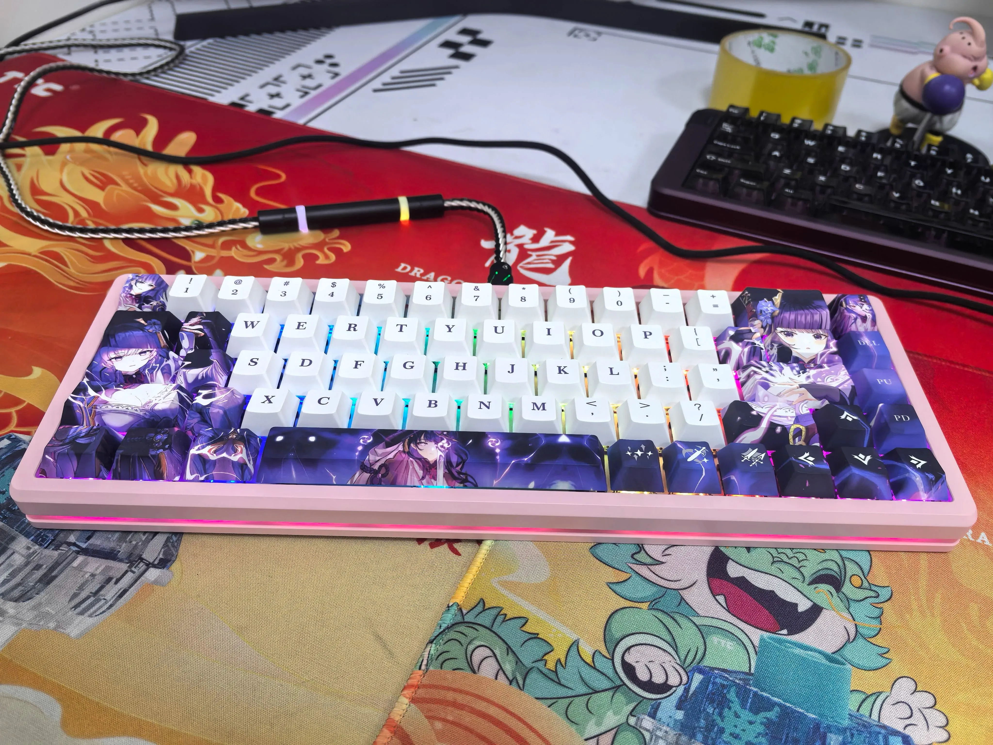 Механическая клавиатура Everglide Su68 с магнитным переключателем проводная ЧПУ