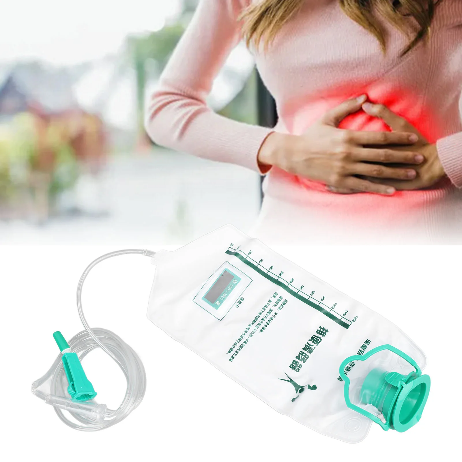 Набор сумок для клизмы Бытовой силиконовый набор очистки толстой кишки снятия