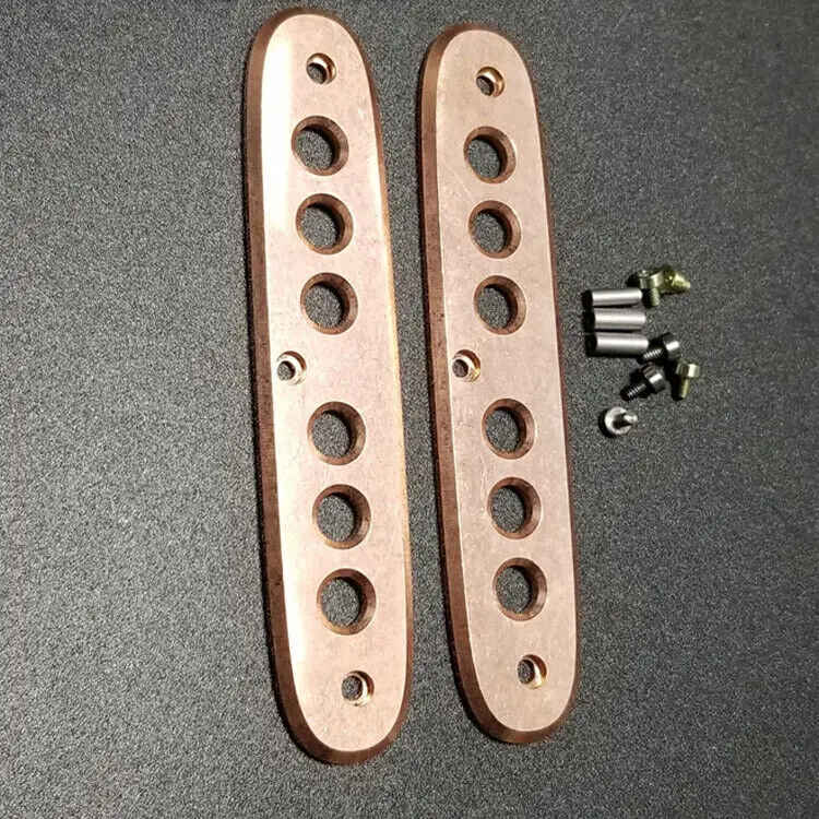 

1 pair New Red Copper Handle Scales for 93 mm Victorinox Swiss Army Knife