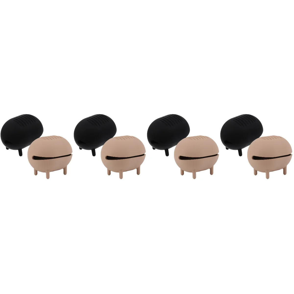 

8 pcs Portable Lasting Makeup Sponge Protector Makeup Sponge Sponge Boxes Makeup Sponge Container for Outdoor Use