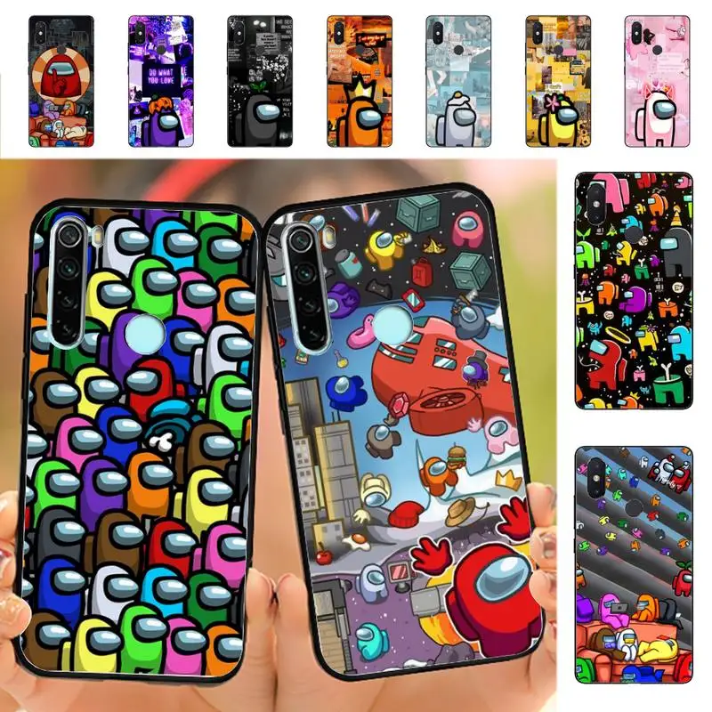 

Game A-Among Phone Case for Redmi Note 8 7 9 4 6 pro max T X 5A 3 10 lite pro
