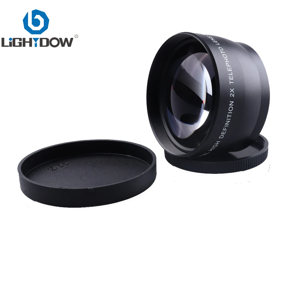 

Lightdow 55mm 2.0x Affiliated Telephoto lens for Sony Alpha A380 A390 A580 A77 A280 A290 A590 A200 A230 18-55mm Camera Lens