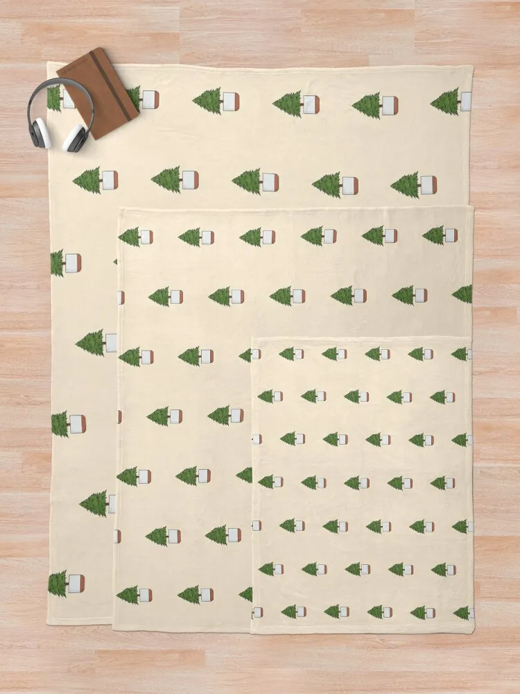 Dwarf Evergreen - Одеяло для комнатных растений плюшевые роскошные пледы