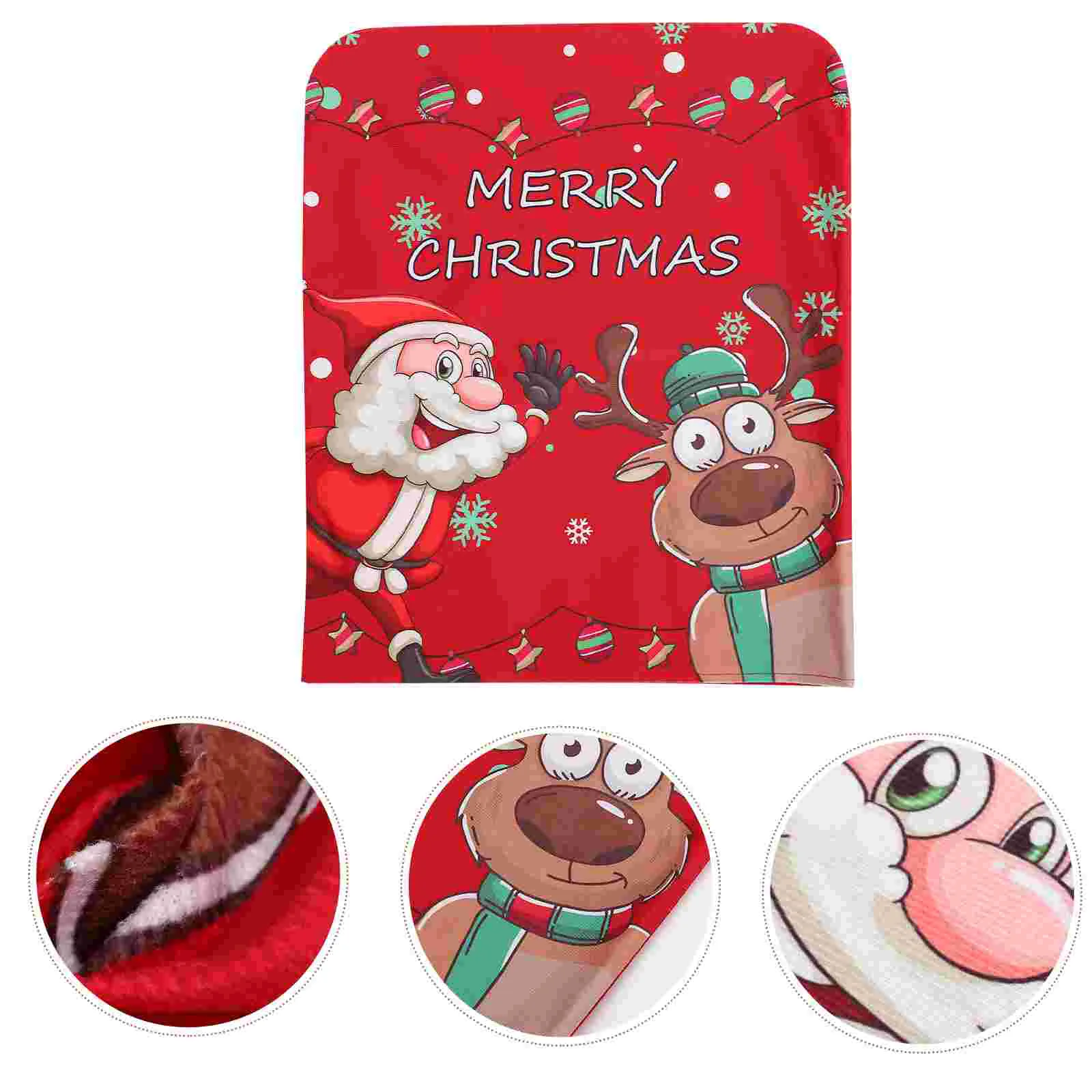 

Ornaments Dining Room Decorations Chair Cover Christmas Kitchen Decorative Covers Elder